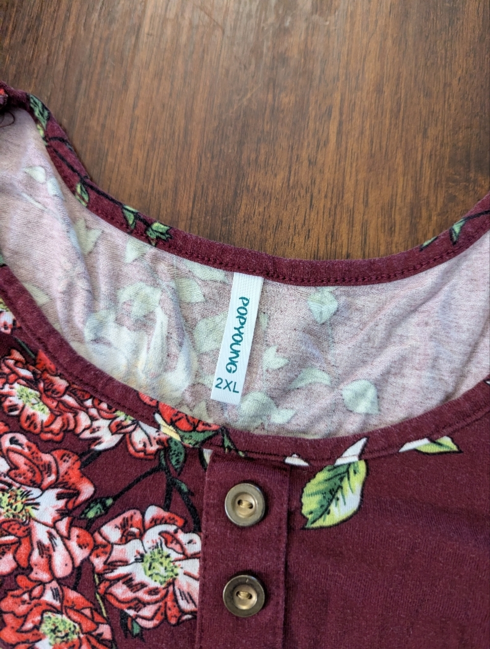 Popyoung Blouse Women's Size 2XL - Picture 5 of 5